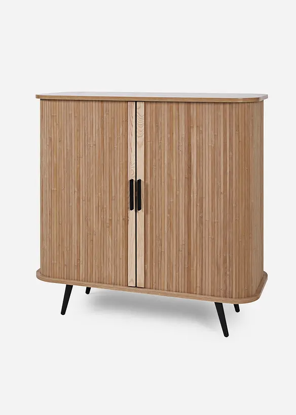 Kommode mit Schiebetüren in beige von vorne - bonprix Kommode mit Schiebetüren in beige von vorne - bonprix
