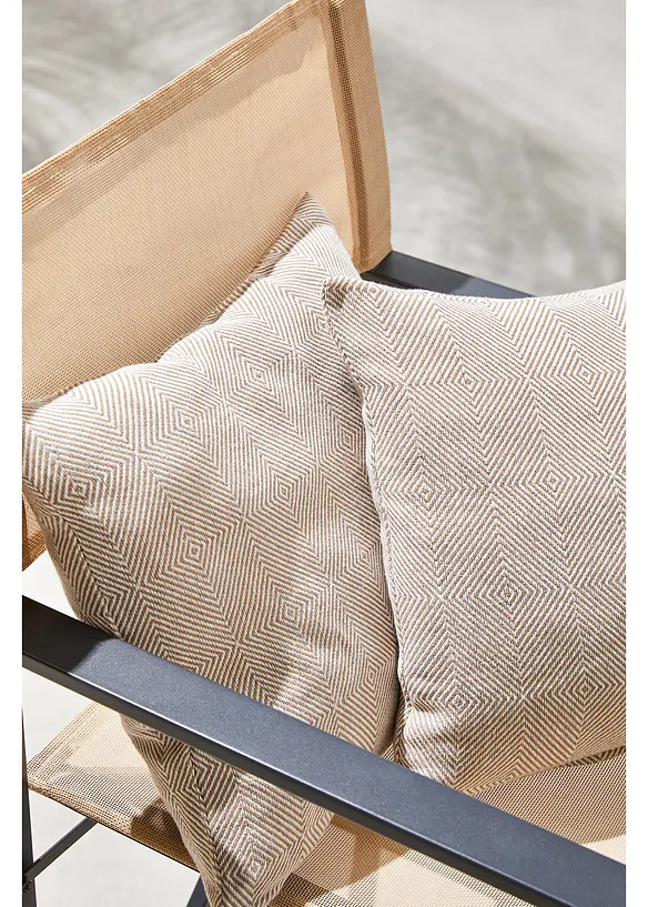 Kissenbezug im Ethno Design (2er Pack) in beige (Ambiente) - bonprix