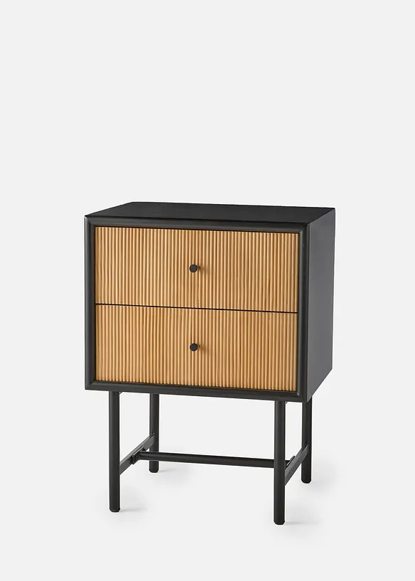 Schrank mit hohen Beinen in beige von vorne - bonprix