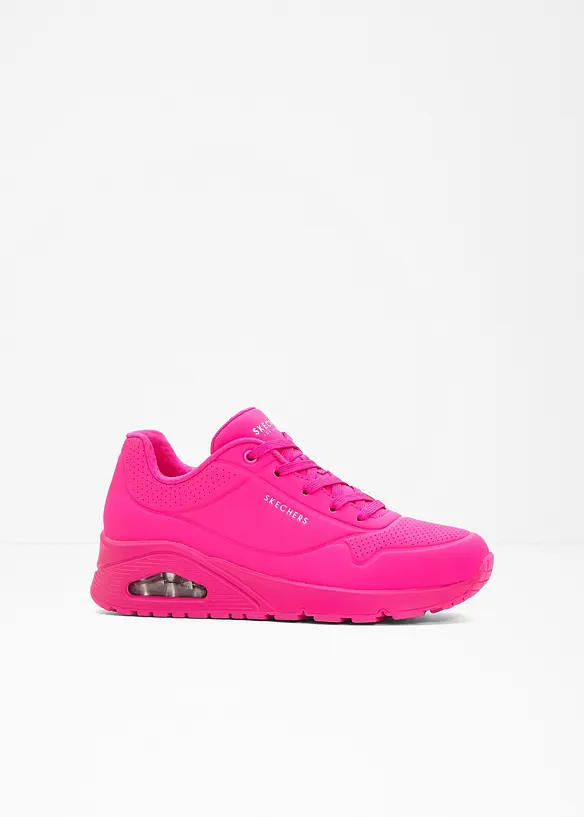 Skechers Sneaker mit Memory Foam in pink von vorne - Skechers Skechers Sneaker mit Memory Foam in pink von vorne - Skechers