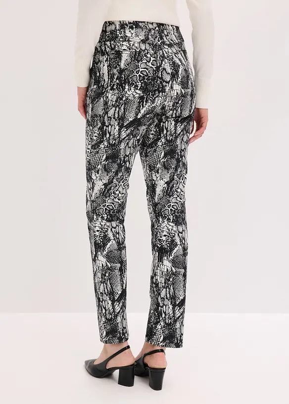 Stretch-Hose in schwarz von hinten - bonprix Stretch-Hose in schwarz von hinten - bonprix