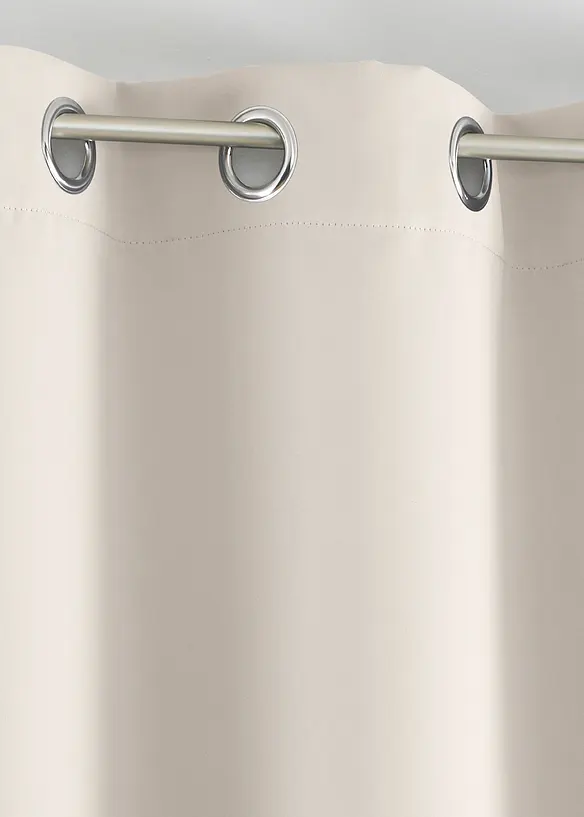 Abdunkelnder Vorhang, auch in extra lang (1er Pack) in beige - bonprix