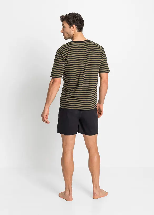 Shorty in schwarz von hinten (Totalaufnahme) - bonprix