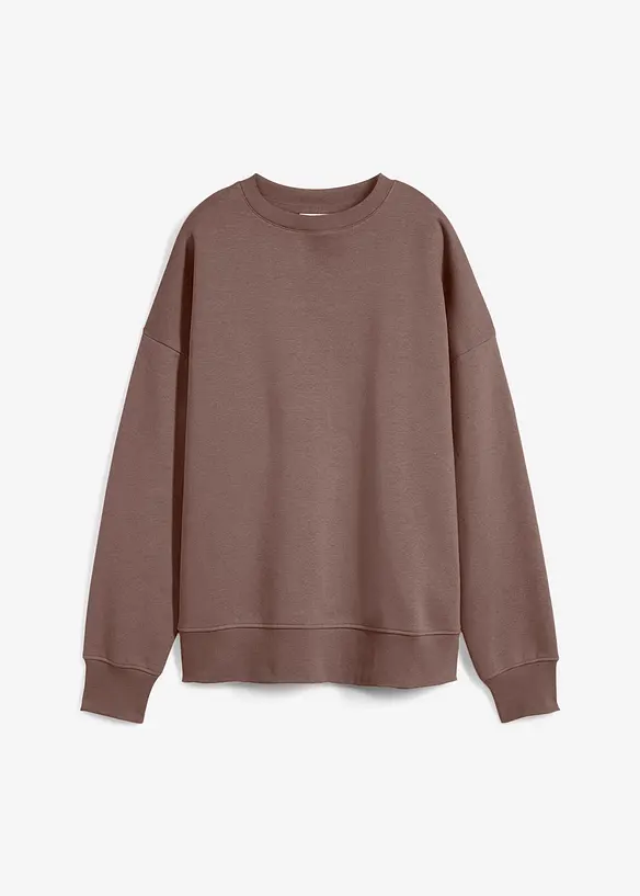 Oversize-Sweatshirt in braun von vorne - bonprix Oversize-Sweatshirt in braun von vorne - bonprix