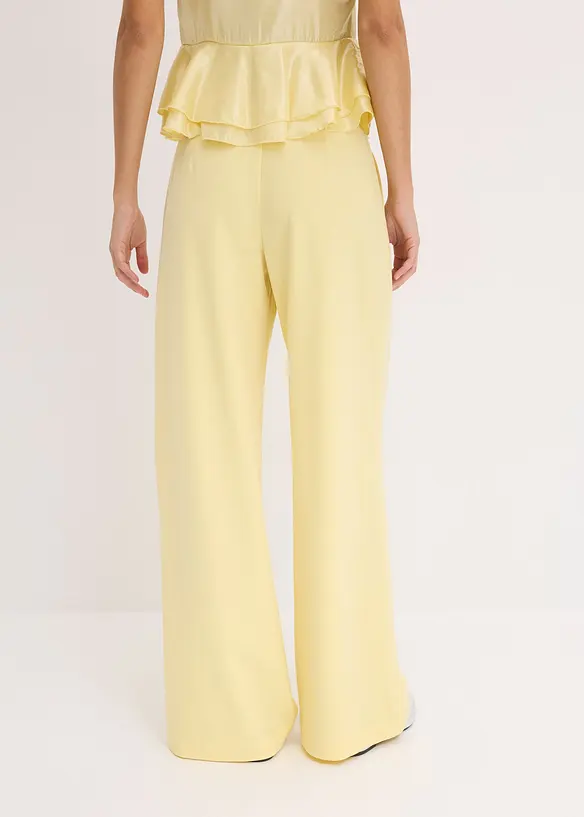 Marlenehose in gelb von hinten - bonprix Marlenehose in gelb von hinten - bonprix