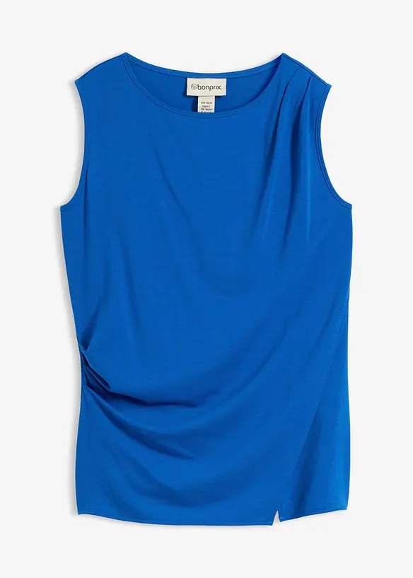 Asymmetrisches Top in blau von vorne - bonprix Asymmetrisches Top in blau von vorne - bonprix