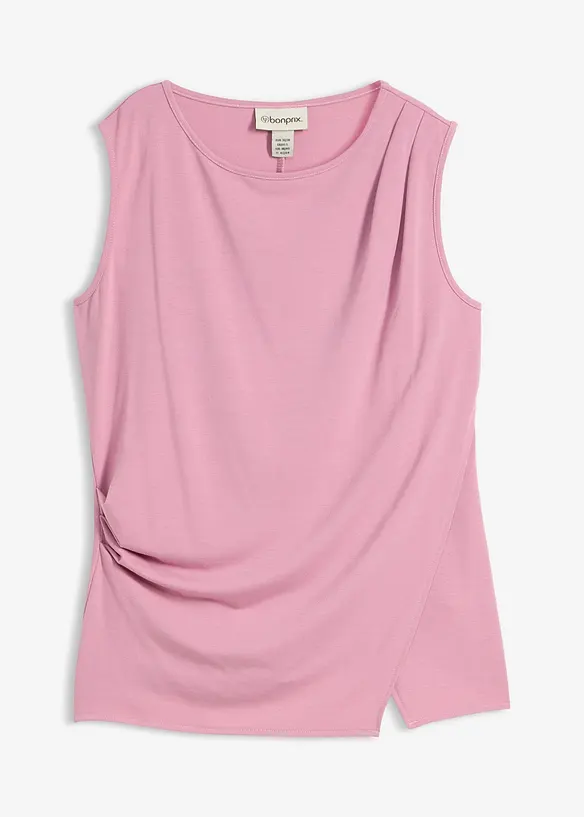 Asymmetrisches Top in rosa von vorne - bonprix Asymmetrisches Top in rosa von vorne - bonprix