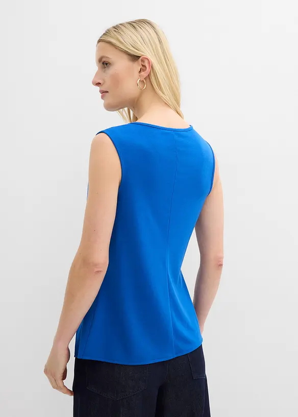 Asymmetrisches Top in blau von hinten (im Anschnitt) - bonprix Asymmetrisches Top in blau von hinten (im Anschnitt) - bonprix
