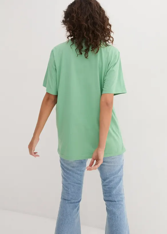 Longshirt (5er Pack) in rosa von hinten (im Anschnitt) - bonprix Longshirt (5er Pack) in rosa von hinten (im Anschnitt) - bonprix