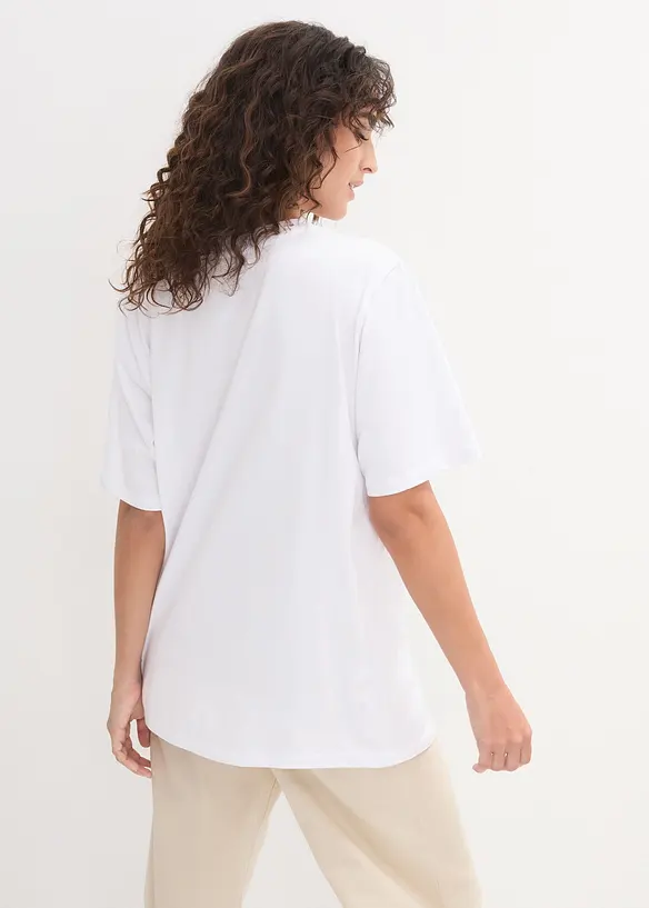 Longshirt (5er Pack) in schwarz von hinten (im Anschnitt) - bonprix Longshirt (5er Pack) in schwarz von hinten (im Anschnitt) - bonprix
