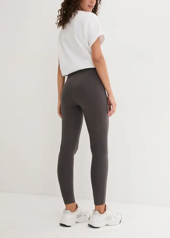 Leggings (2er Pack) in grau von hinten - bonprix Leggings (2er Pack) in grau von hinten - bonprix