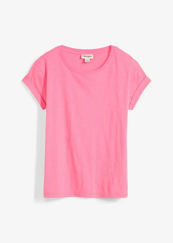 Boxy-Shirt in pink von vorne - bonprix Boxy-Shirt in pink von vorne - bonprix