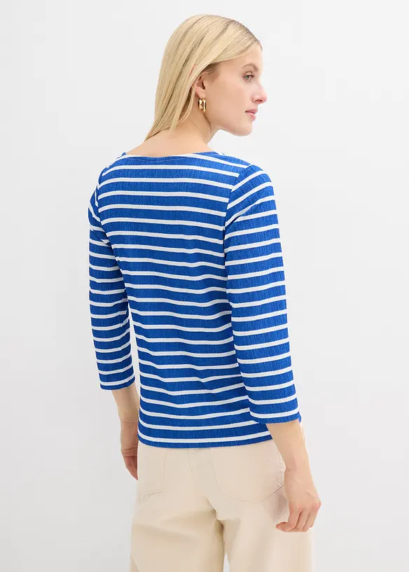 Shirt in blau von hinten (im Anschnitt) - bonprix Shirt in blau von hinten (im Anschnitt) - bonprix