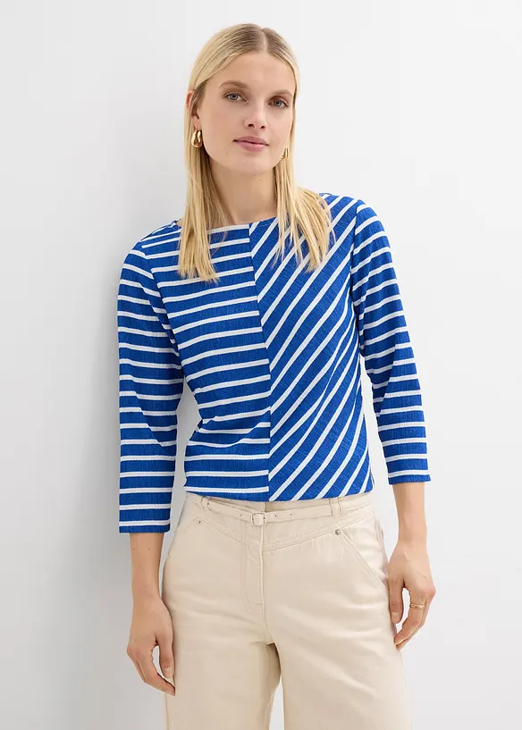 Shirt in blau von vorne (im Anschnitt) - bonprix Shirt in blau von vorne (im Anschnitt) - bonprix
