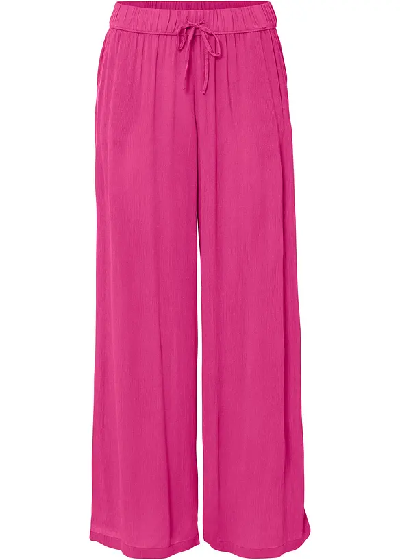 Schlupfhose aus softer Viskose in pink - bonprix Schlupfhose aus softer Viskose in pink - bonprix