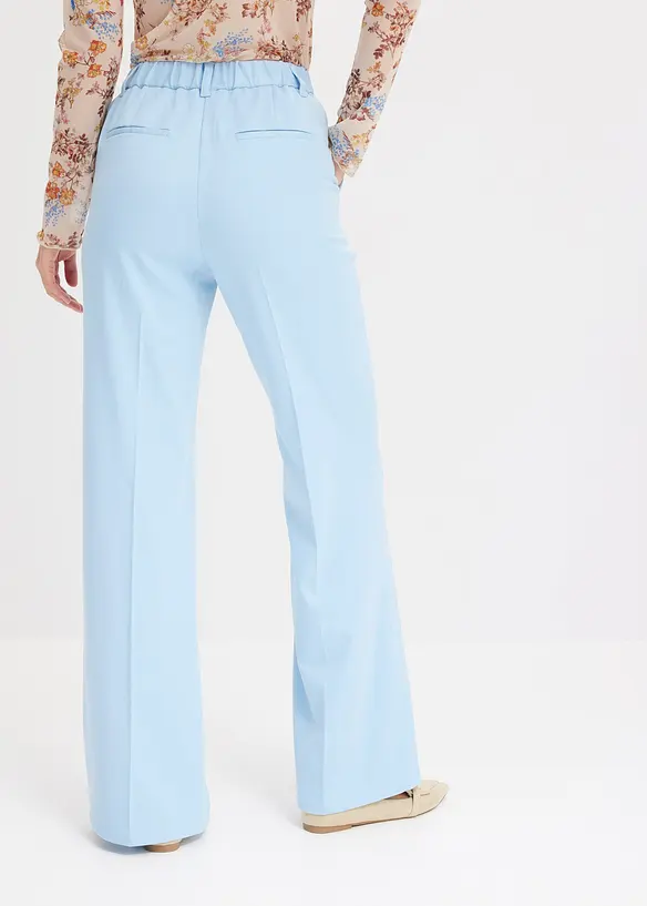 Hose mit Bequembund in blau von hinten - bonprix Hose mit Bequembund in blau von hinten - bonprix