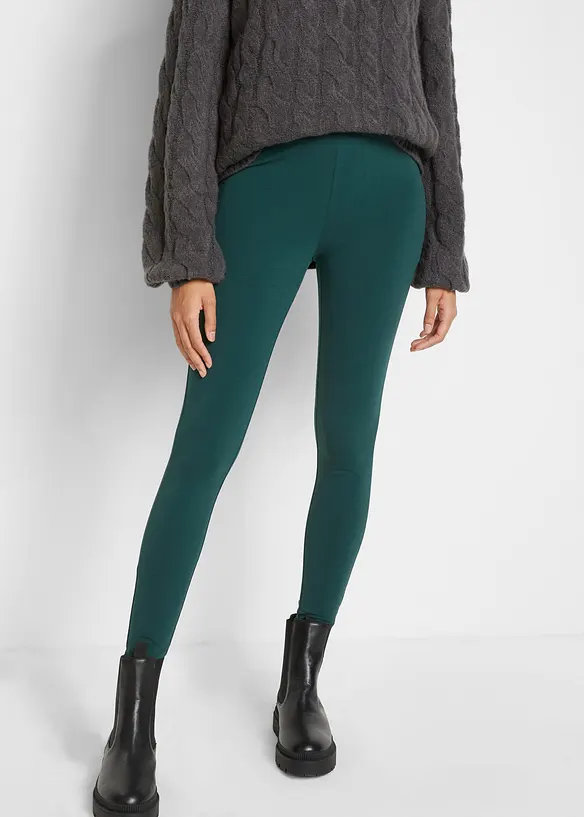 Leggings (2er Pack) in rot von vorne - bonprix