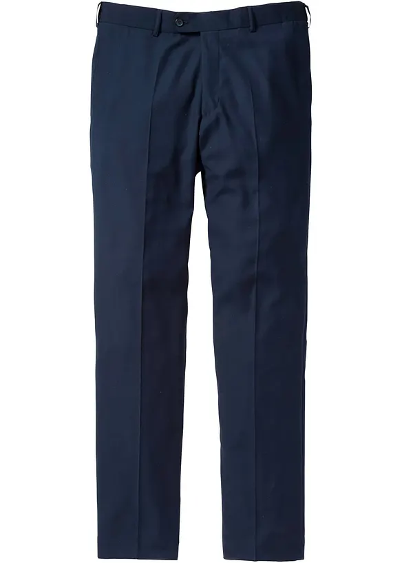 Anzug in Regular Fit (2-tlg. Set) in blau von vorne - bonprix