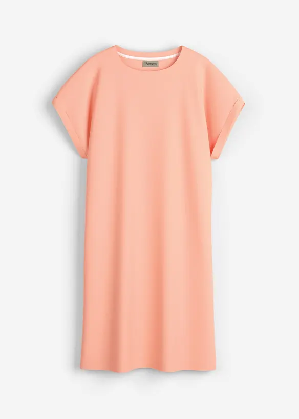 Shirtkleid aus schwerer reiner Bio-Baumwolle in orange von vorne - bonprix Shirtkleid aus schwerer reiner Bio-Baumwolle in orange von vorne - bonprix