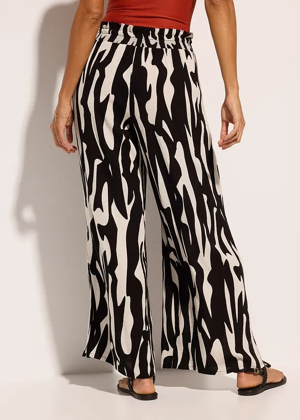 Strandhose in schwarz von hinten - bonprix Strandhose in schwarz von hinten - bonprix