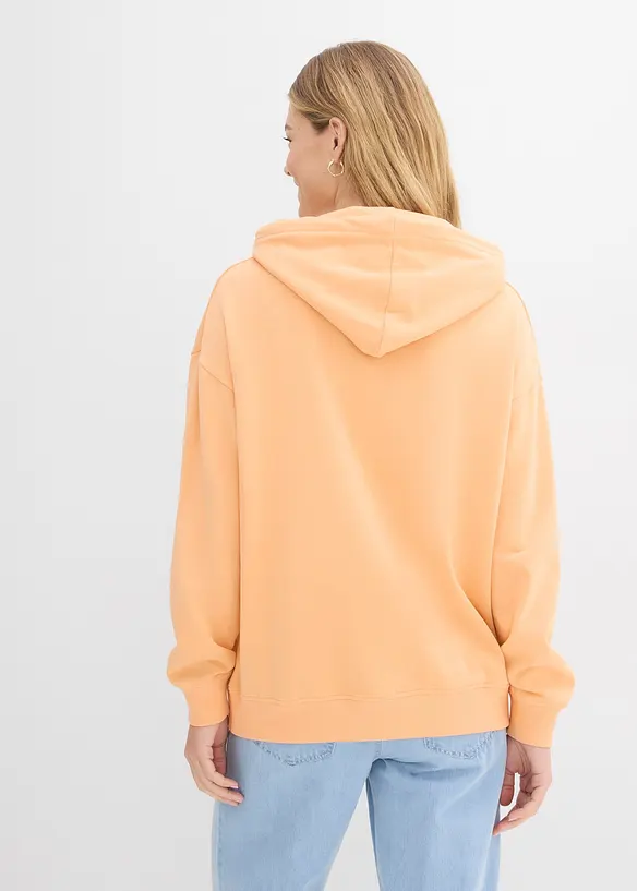 Oversize Hoodie in orange von hinten (im Anschnitt) - bonprix Oversize Hoodie in orange von hinten (im Anschnitt) - bonprix