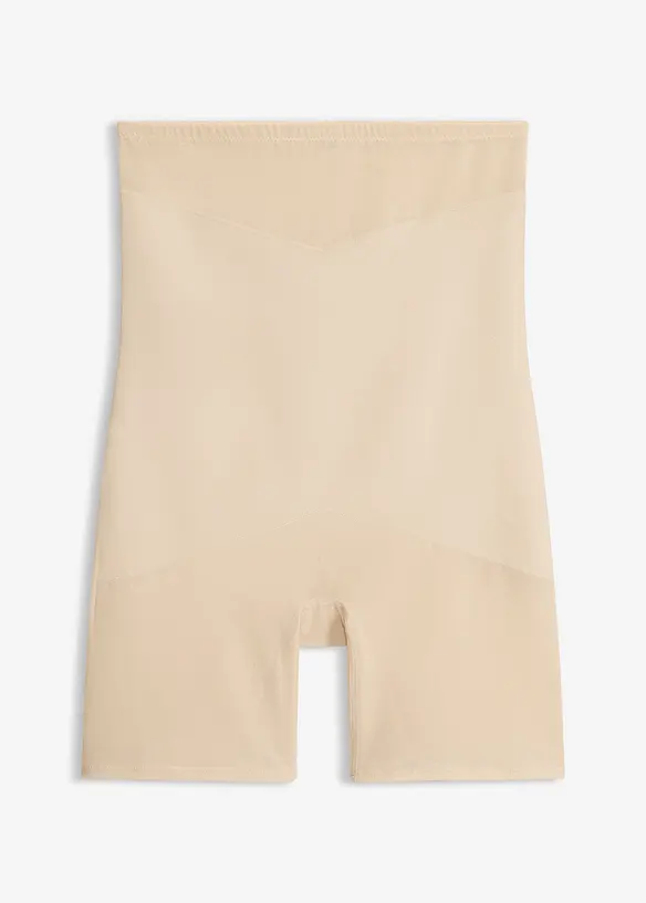 Medium Shape-Radlerhose in beige von vorne - bonprix
