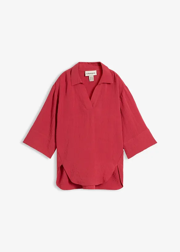Tunika aus softem Viskose-Mix in rot von vorne - bonprix Tunika aus softem Viskose-Mix in rot von vorne - bonprix