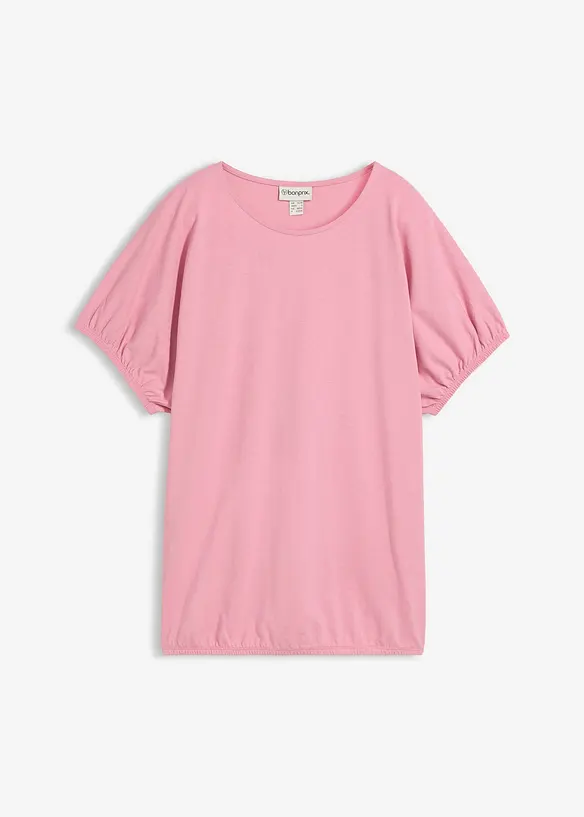 T-Shirt aus Bio-Baumwolle in rosa von vorne - bonprix T-Shirt aus Bio-Baumwolle in rosa von vorne - bonprix