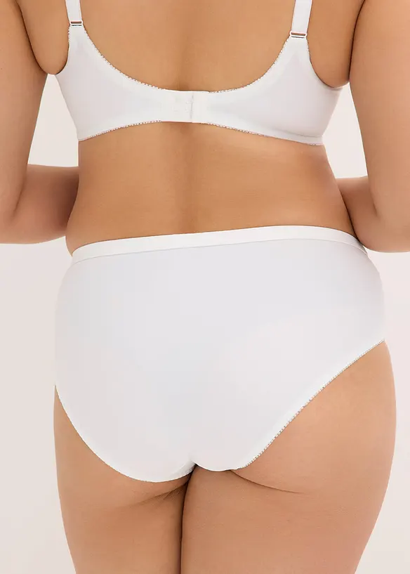 Maxislip in weiß von hinten - bonprix