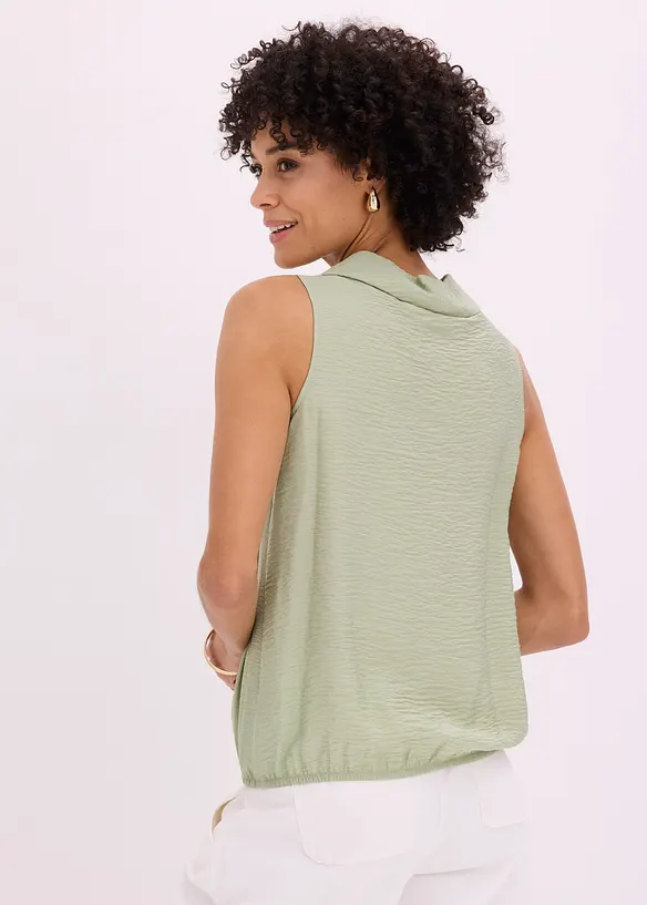 Top in grün von hinten (im Anschnitt) - bonprix