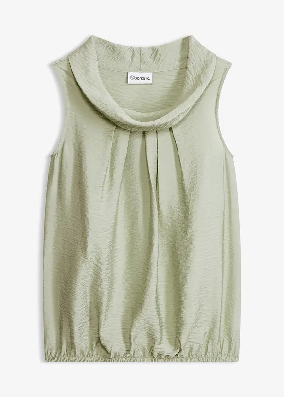 Top in grün von vorne - bonprix