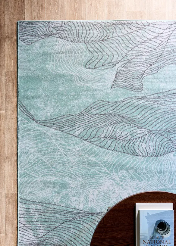 Teppich mit modernem Design in grün (Ambiente) - bonprix