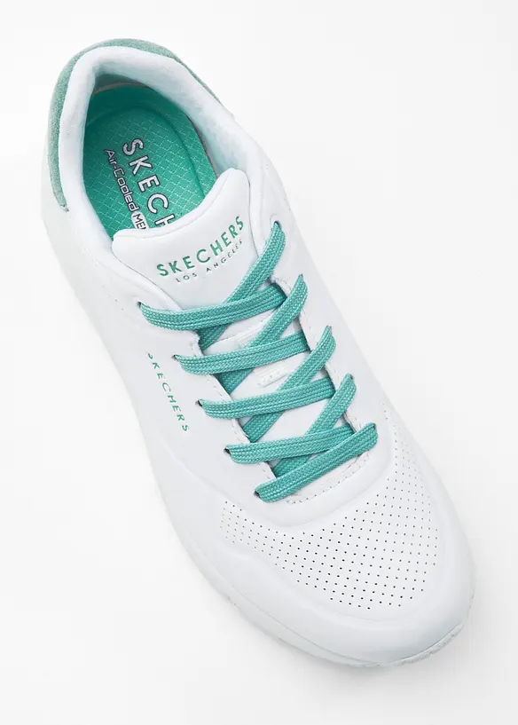 Skechers Sneaker mit Memory Foam in weiß - Skechers