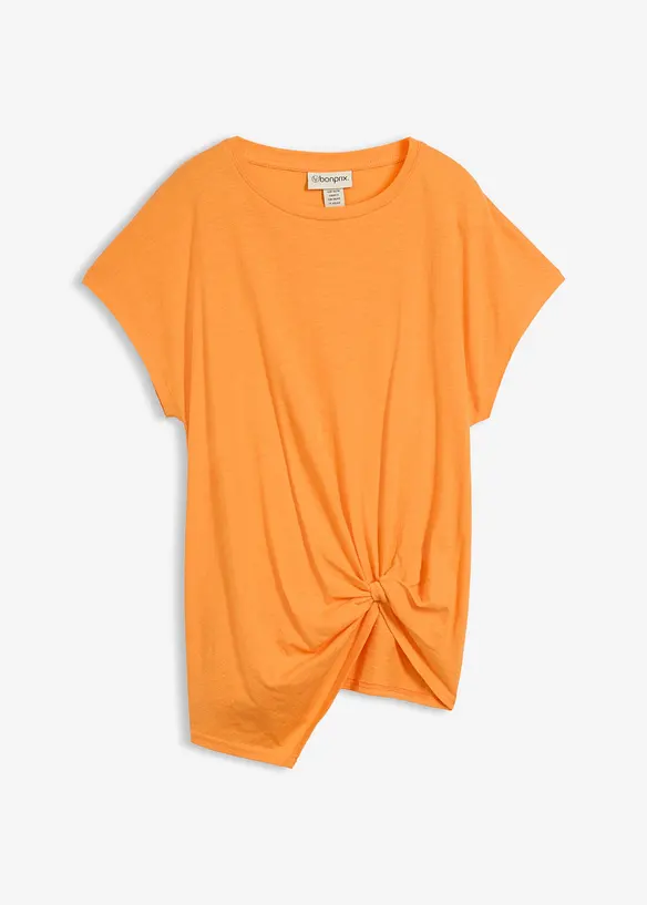 Shirt aus reiner Bio-Baumwolle in orange von vorne - bonprix Shirt aus reiner Bio-Baumwolle in orange von vorne - bonprix