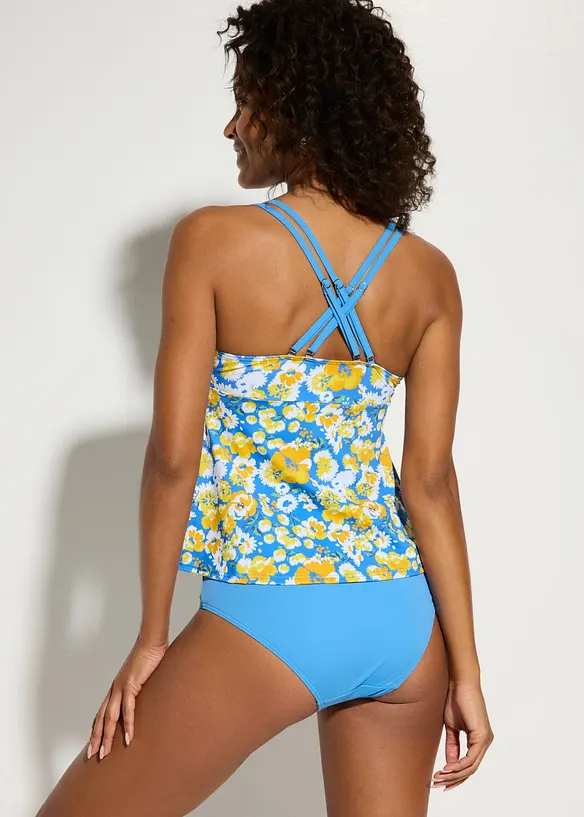 Tankini (2-tlg.Set) in blau von hinten (Totalaufnahme) - bonprix