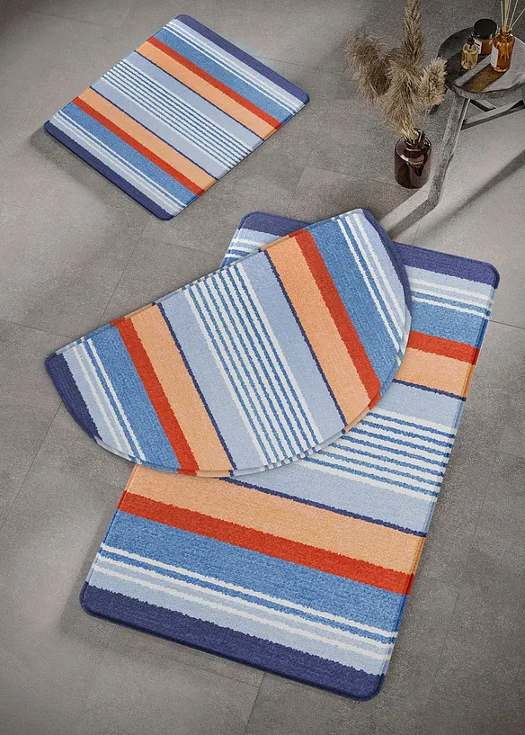 Badematte mit Memory Schaum in blau - bonprix