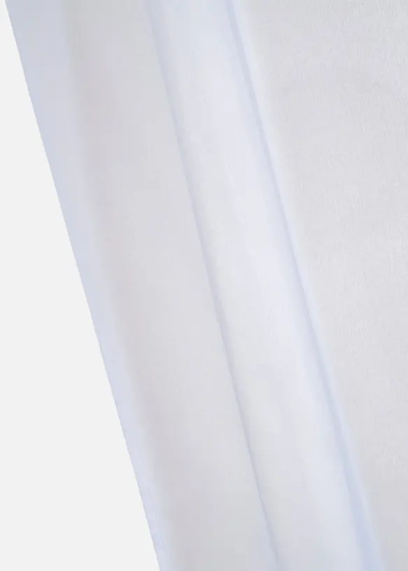 Gardine mit feiner Struktur, in vielen Größen (1er Pack) in weiß (Detailaufnahme) - bonprix