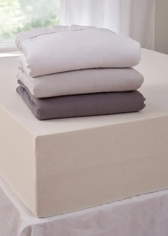 Jersey 40cm Spannbettlaken in beige (Ambiente) - bonprix