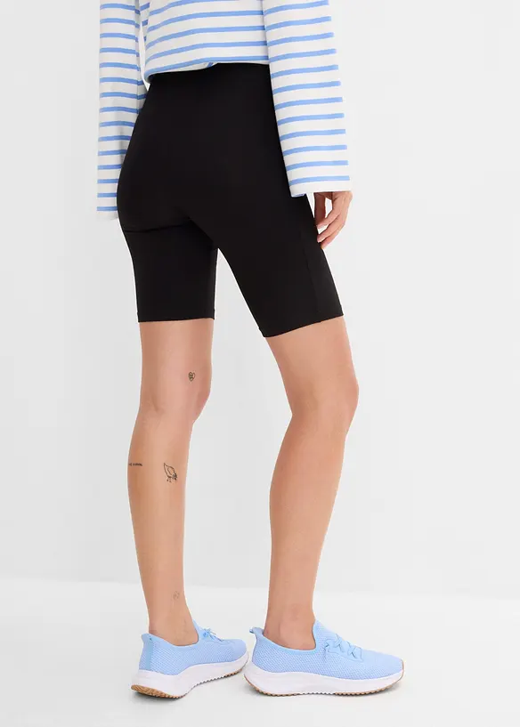 Radlerhose (2er-Pack) in grün von hinten - bonprix Radlerhose (2er-Pack) in grün von hinten - bonprix