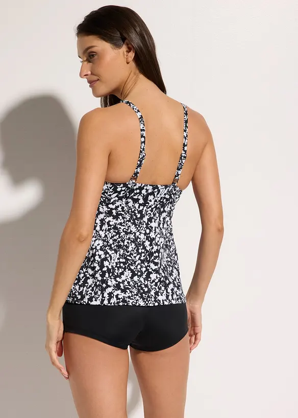 Tankini (2-tlg.Set) in schwarz von hinten (Totalaufnahme) - bonprix