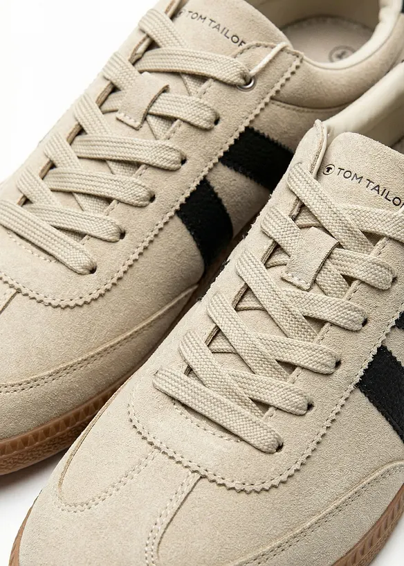 Tom Tailor Sneaker im Retrolook in beige - Tom Tailor