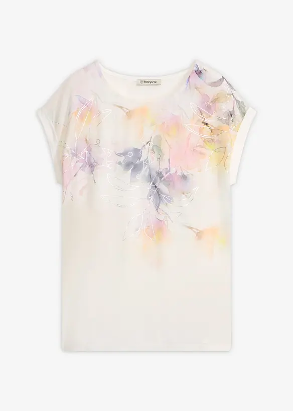 Shirtbluse in weiß von vorne - bonprix Shirtbluse in weiß von vorne - bonprix