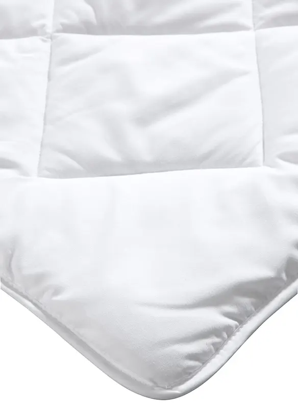 Polyester-Decke leicht in weiß (Detailaufnahme) - bonprix