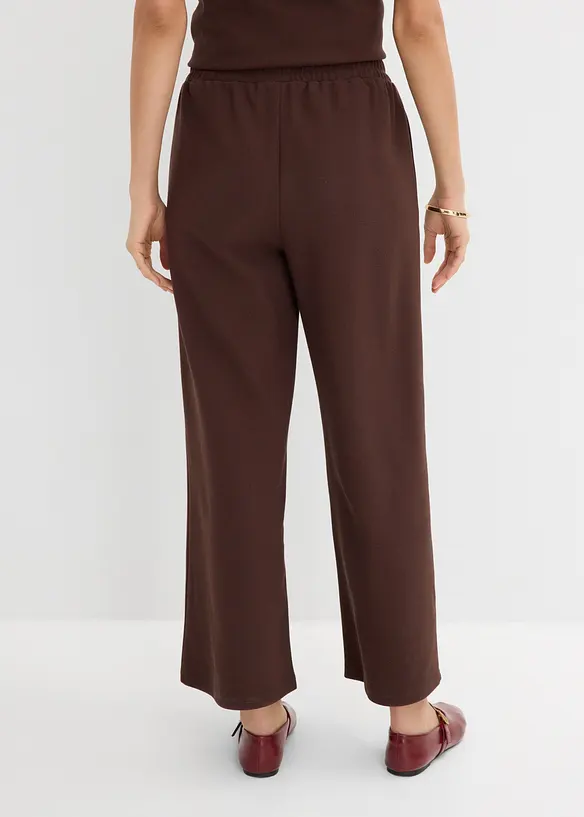 Culotte aus Piqué in braun von hinten - bonprix Culotte aus Piqué in braun von hinten - bonprix