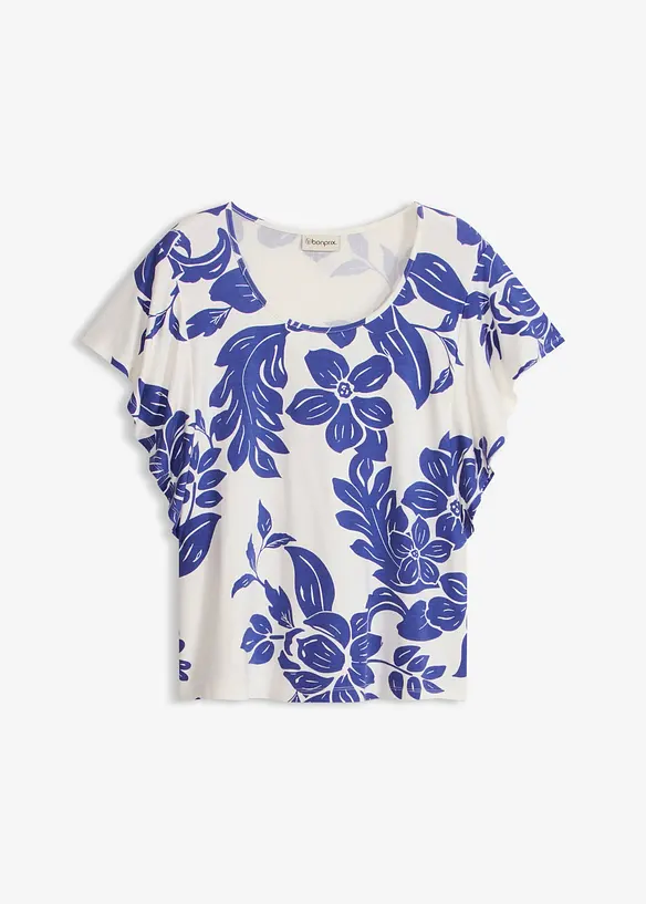 Shirt aus softem Viskose-Mix in weiß von vorne - bonprix Shirt aus softem Viskose-Mix in weiß von vorne - bonprix