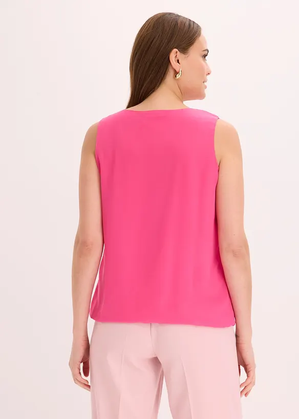 Blusentop in pink von hinten (im Anschnitt) - bonprix Blusentop in pink von hinten (im Anschnitt) - bonprix