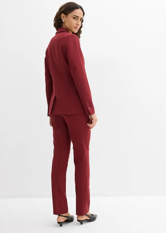 Hosenanzug (2-tlg. Set) in rot von hinten (Totalaufnahme) - bonprix
