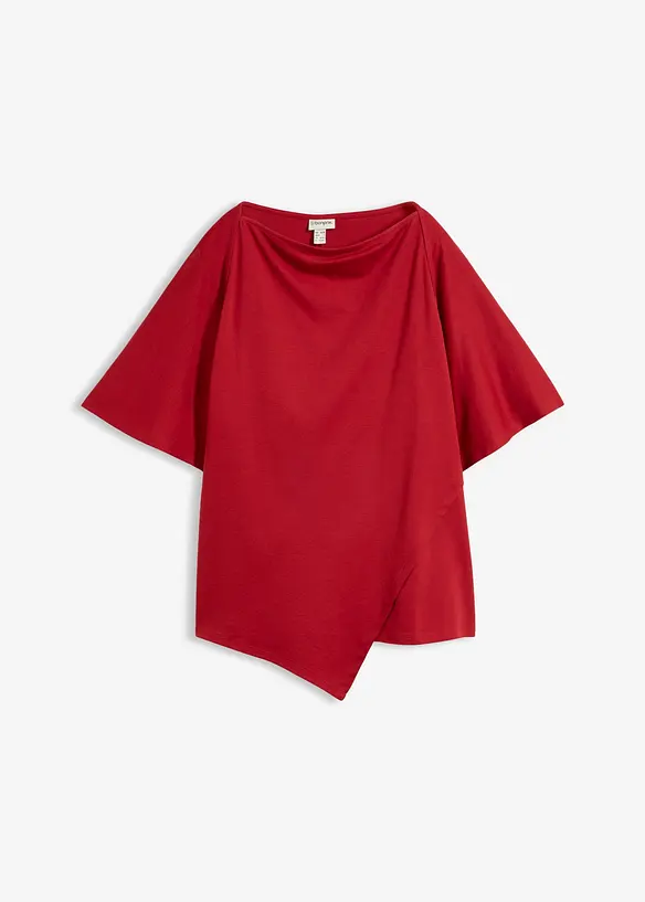 Shirt aus reiner Bio-Baumwolle in rot von vorne - bonprix Shirt aus reiner Bio-Baumwolle in rot von vorne - bonprix