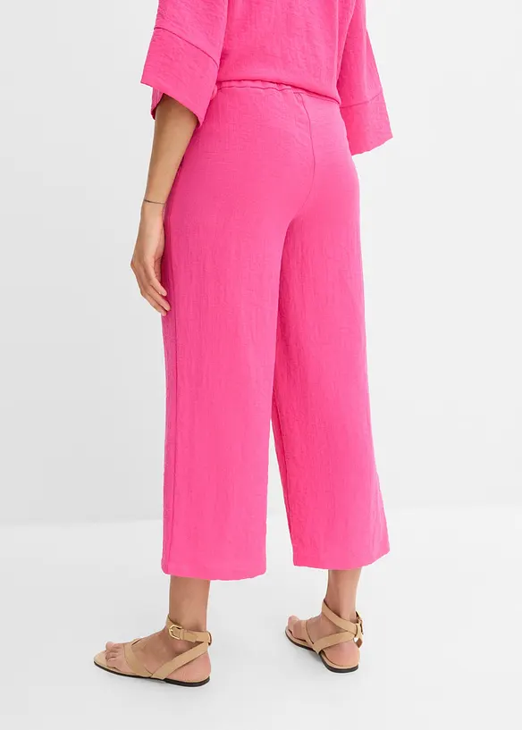 Culotte aus Viskose-Mix in pink von hinten - bonprix Culotte aus Viskose-Mix in pink von hinten - bonprix