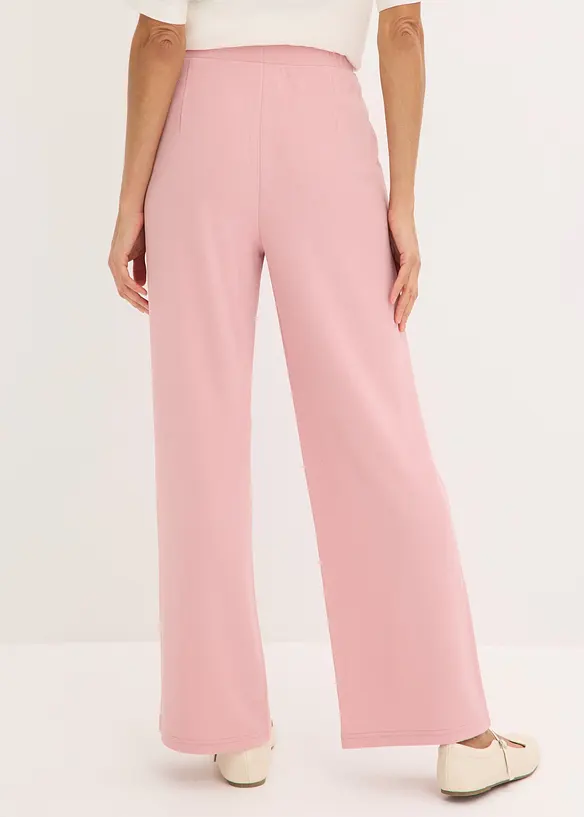 Schlupfhose aus fester Interlock-Qualität in rosa von hinten - bonprix Schlupfhose aus fester Interlock-Qualität in rosa von hinten - bonprix